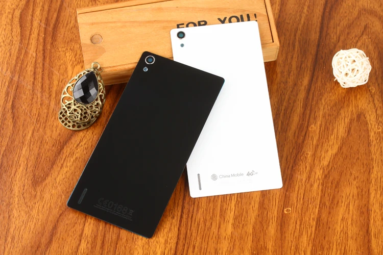 Стеклянная задняя крышка батарейного отсека для HUAWEI P7 L07/L09/L00/L12/L05 корпуса замена