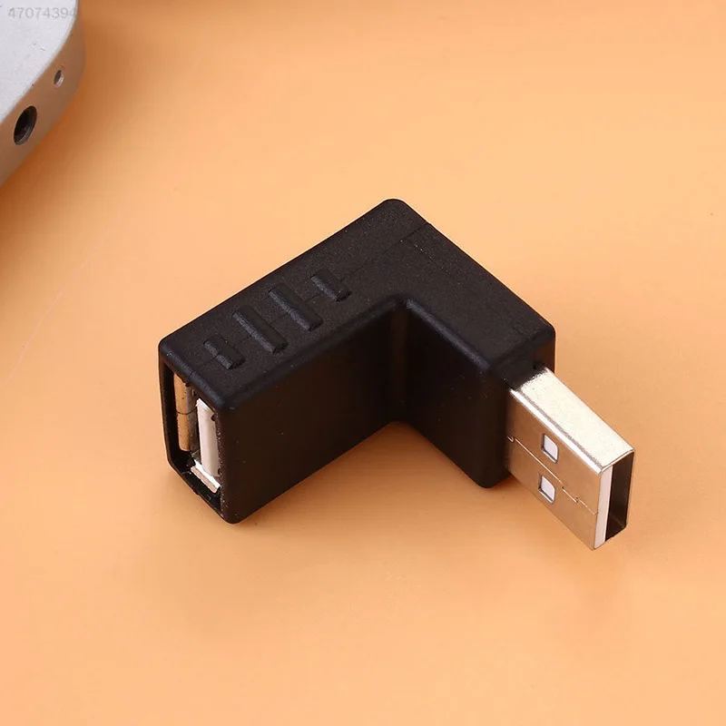 3 шт./компл. 680B USB 2 0 Тип A Male к женскому удлинитель адаптер угловой разъем LFX