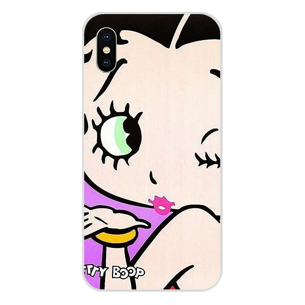 Для Samsung Galaxy Note 5 8 9 S3 S4 S5 S6 S7 S8 S9 S10 5G mini Edge Plus Lite Роскошный чехол для телефона New Betty Boop