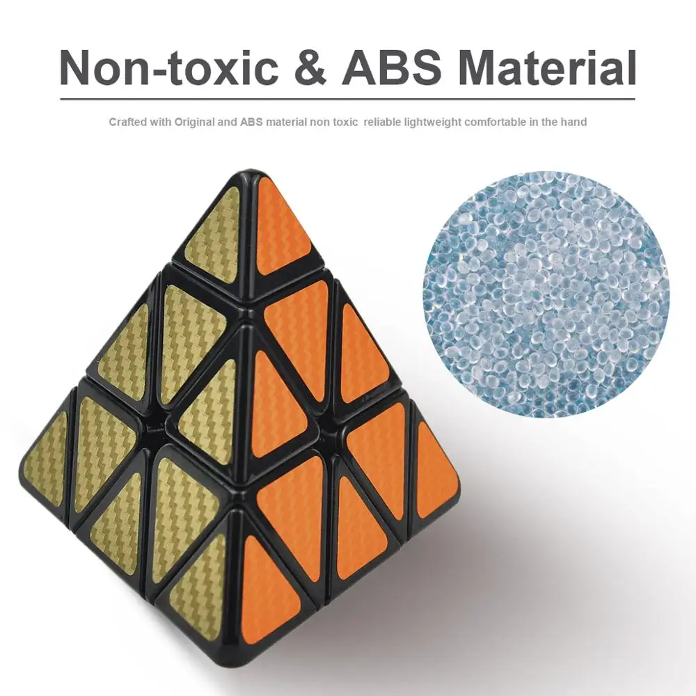 Треугольная пирамида Волшебные скоростные кубики головоломка образовательная