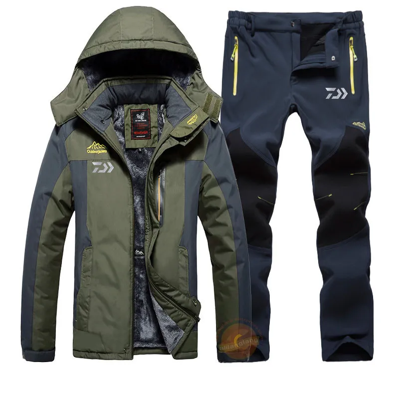

Daiwa Fishing Clothes Sports Outdoor Fishing Clothing Quick-drying Pants Men Fishing Suit Breathable Fishing Jacket Plus Velvet