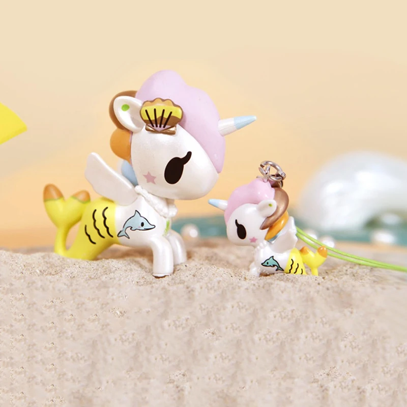 Оригинальный Tokidoki Unicoeno Русалка глухая коробка милый рюкзак Подарочная подвеска