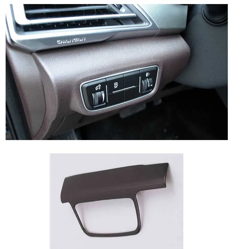 

Lsrtw2017 car headlight adjust frame trims for Changan reaton cc 2018 2019 2020 2021 Accessories decoration esp control