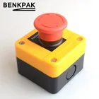 Кнопка e-stop, переключатель аварийной остановки 1NO + 1NC