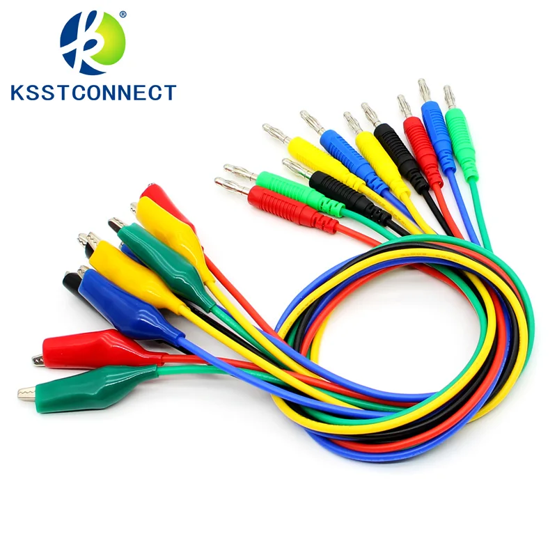 TL792 16AWG гибкий силиконовый 4 мм банановый штекер к испытательному выводу выхода