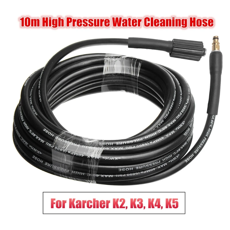 

6~10m High Pressure Water Cleaning Hose Pipe Cord Pressure Washer Hose Car Wash W91F