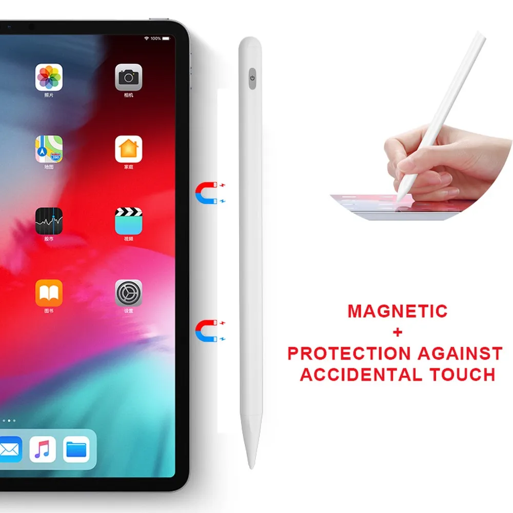 Сенсорный Стилус HORUG для iPad Pro 11 12 9 2018 сенсорный карандаш Apple Pencil 1 2 Air 3 2019 10 mini 5