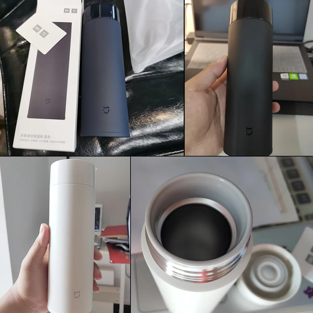 Xiaomi Mijia 350 мл бутылка для воды из нержавеющей стали легкий Термос вакуумная