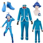 Аниме Mairimashita! Костюм для косплея ирума-кун Осаму ниши, костюм ирумы Suzuki, комплект школьной формы голубого цвета
