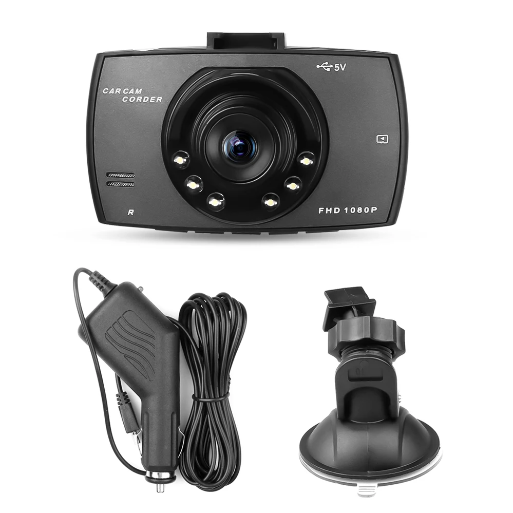Автомобильный видеорегистратор Full HD 1080P 120 градусов с ночным видением