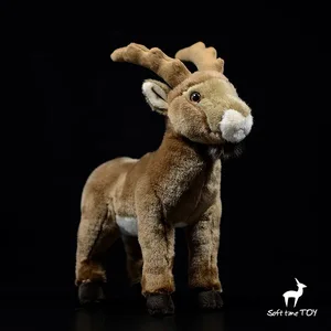 Редкие Мягкие игрушки-животные, мягкие плюшевые испанские куклы Ibex в реальной жизни, игрушки, подарки, украшения хорошего качества, Капа Пиренейская