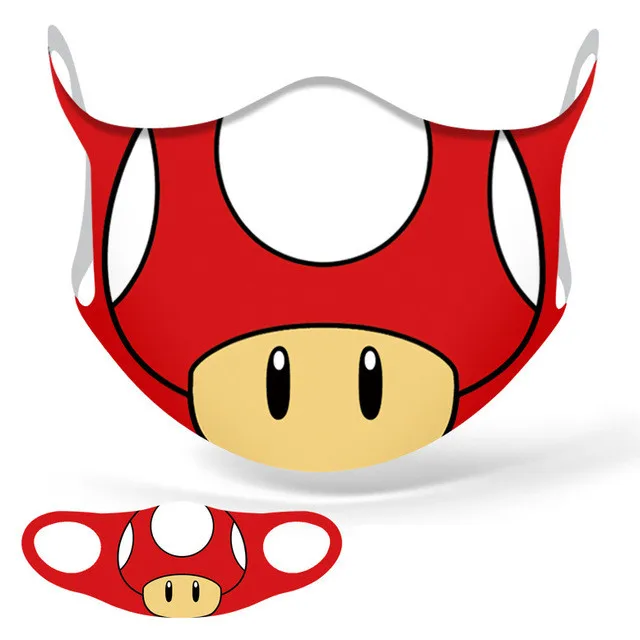 Новинка в стиле видеоигры Super Mario сантехника Луиджи гриб Косплэй маска секс