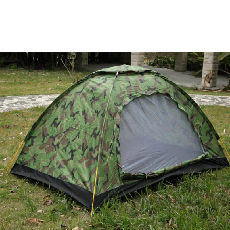 Outdoor Camouflage Tent Travel Camping Travel Waterproof Rain Proof Ultra Light Outdoor