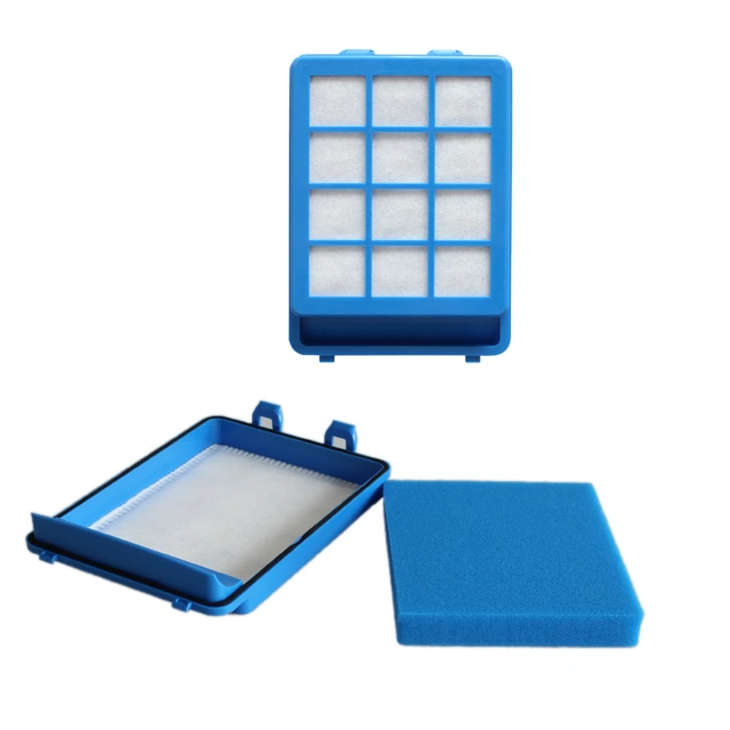 

Вакуумный очиститель воздуха HEPA фильтр пылевой фильтр коробки для FC9911 FC9912 FC9920 пылесос Запчасти аксессуары, синий