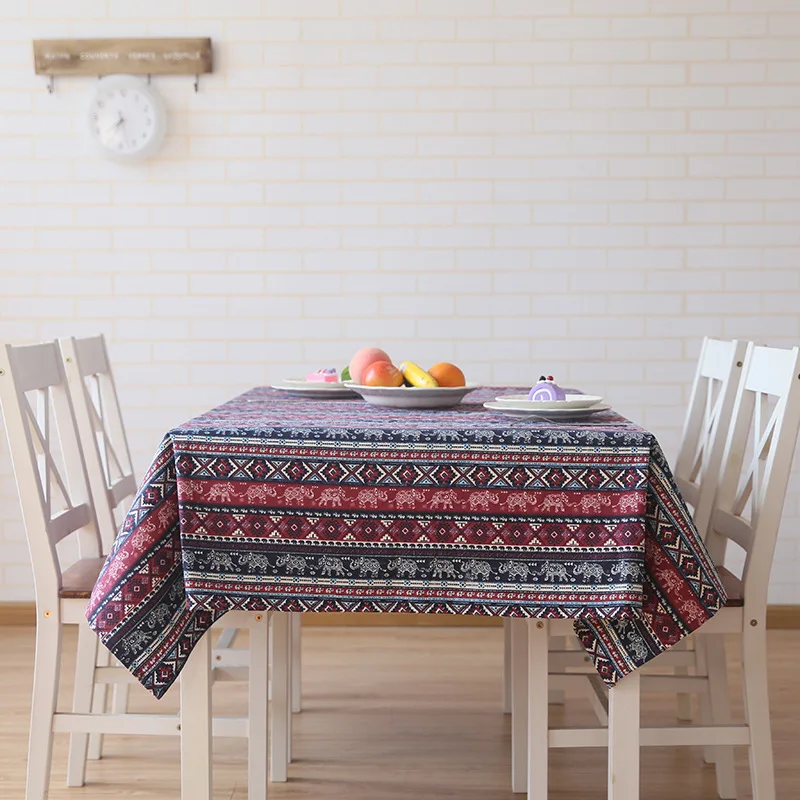 Скатерть на стол в классическом тайском стиле со слоном скатерть для стола В