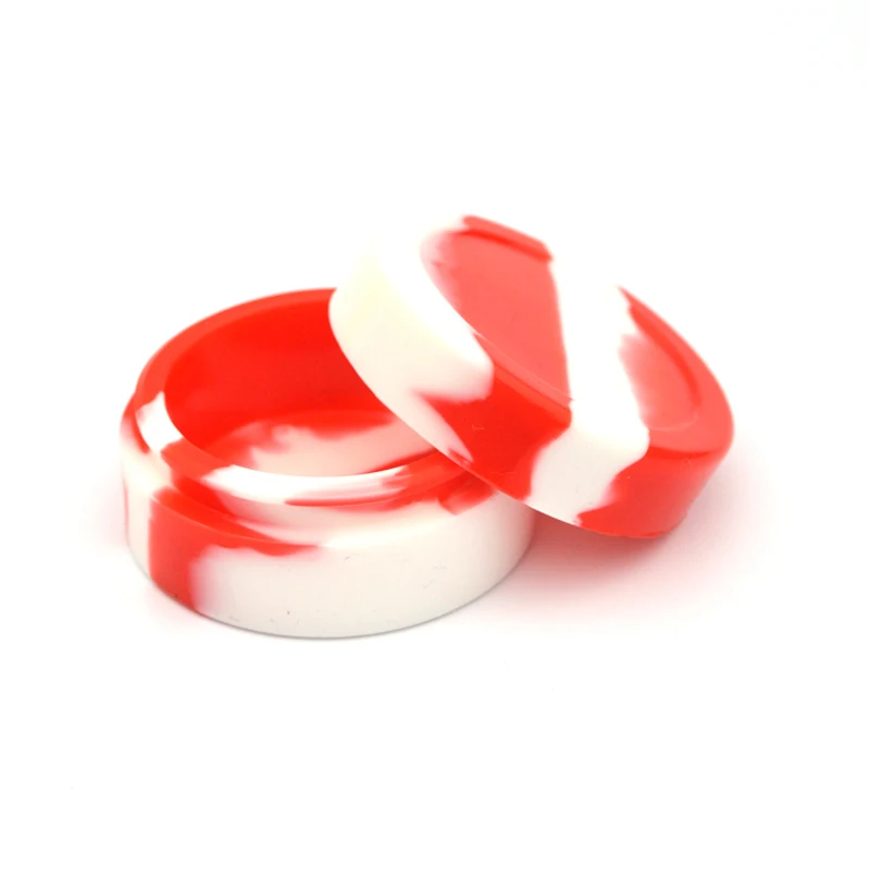 Новые 22 мл круглые силиконовые банки коробка Dab силиконовый контейнер для воска