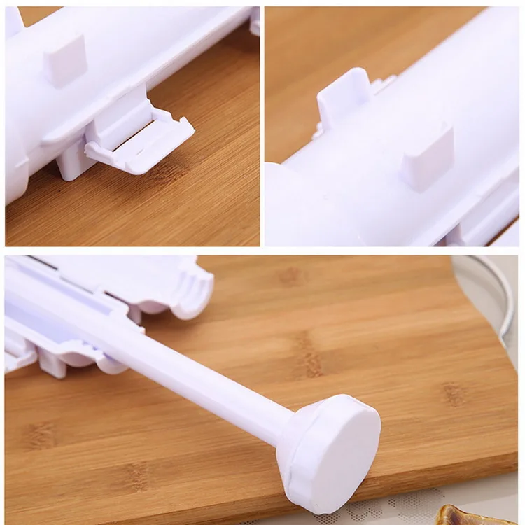 Sushi Maker Roller Rice Mold Bazooka Vegetable Meat Rolling Tool DIY Making Machine Kitchen Lunch | Дом и сад