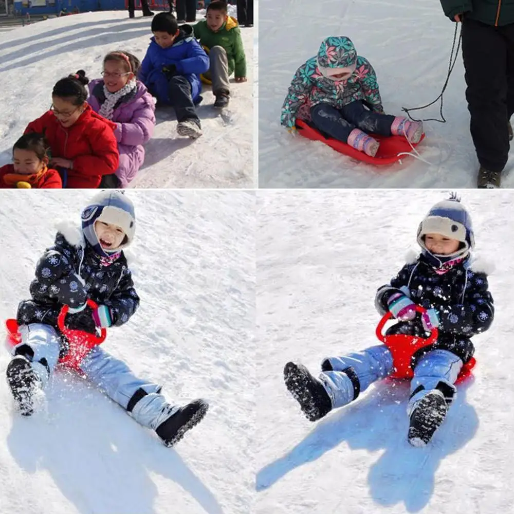 5 видов цветов Спорт на открытом воздухе пластиковые лыжные доски сани Луге снег