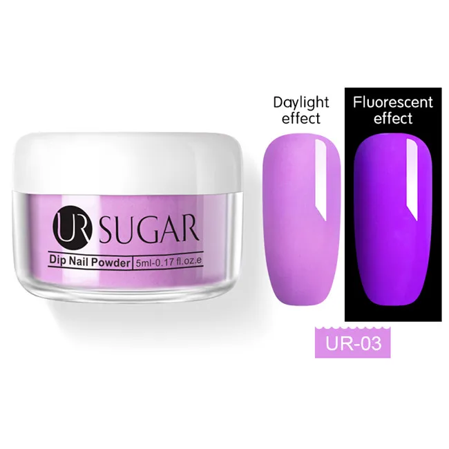 Fluorescence 3 Ur Sugar косметика парфюмерия диспенсер 5 мл флуоресцентный Neon 3 в 1 Dip порошок для ногтей резьба расширение пальцем расширить погружения порошок для ногтей, акриловую пудру, Декор - Цвет: Fluorescence 3