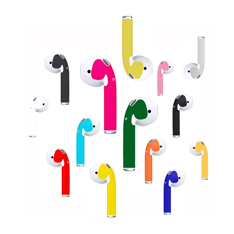 Защитная пленка для наушников Airpods защита от пыли наклейка из ПВХ беспроводных