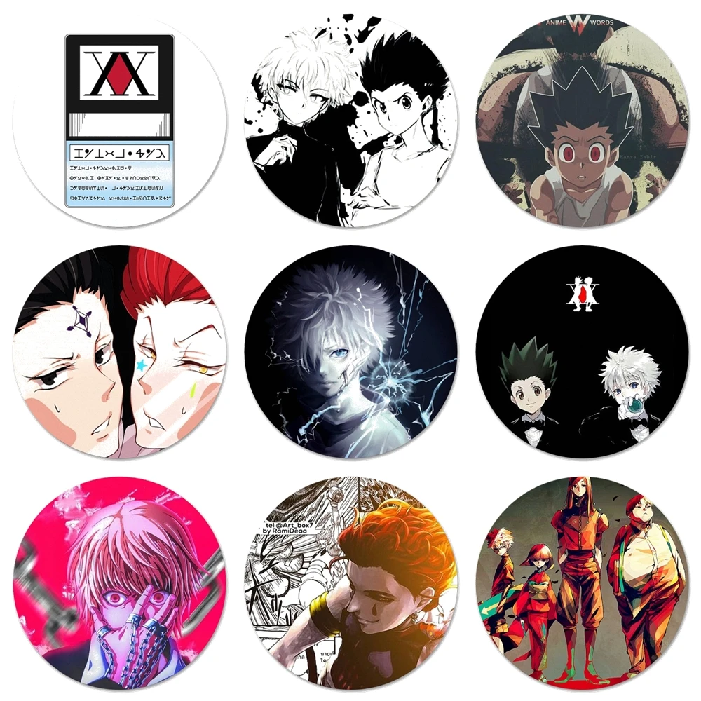 

Hunter x Hunters Icons Pins Badge Decoration Brooches Metal Badges For Clothes Backpack Decoration