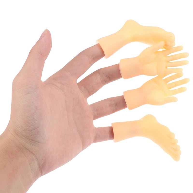 

Funny Cartoon Finger Hands and Finger Feet Set Finger Toys for Children Educational Joke Fun Hand Horror Model Toys
