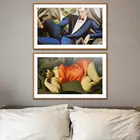 Tamara De Lempicka, фигурка, живопись, абстрактный принт, масляная живопись, без рамки, холст на стене, фотообои