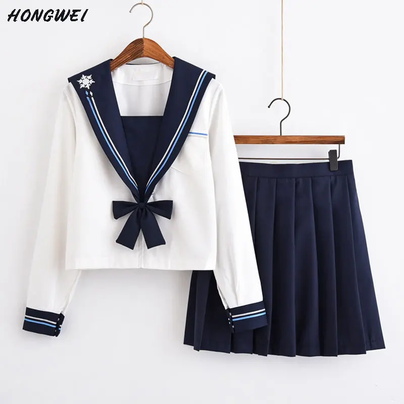 Школьная форма в японском и корейском стиле сезон осень весна Kawaii школьная для