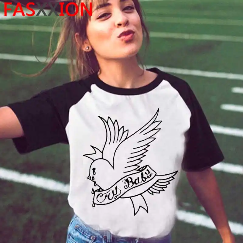 Футболка Rip Lil Peep мужская повседневная футболка в стиле Харадзюку японская модель