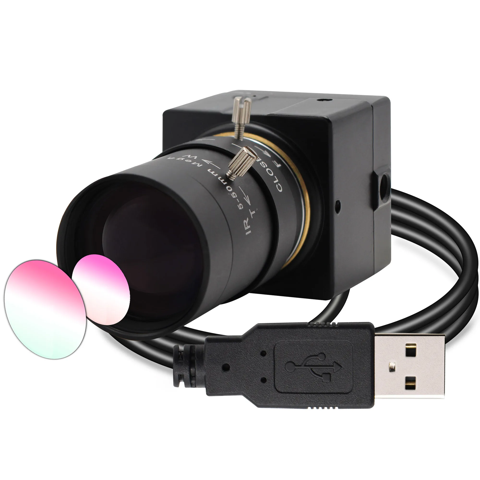 Веб-камера для ПК 8 Мп 3264X2448 Sony IMX179 с ручной фокусировкой Объектив CS