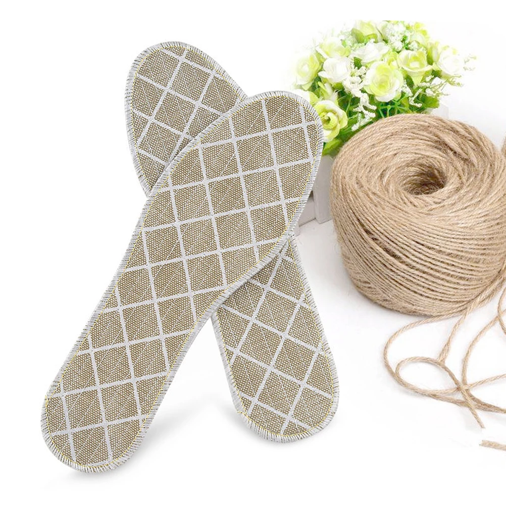 

3 Pairs of Deodorant Shoe Cushions Sweat Absorption Insoles Foot Care Insoles Sports Shoe Pads Foot Care Supplies for Women Men