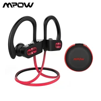 mpow flame 088a bluetooth headphone ipx7 waterproof sport running wireless headset sports earphones earbuds with mic for phone