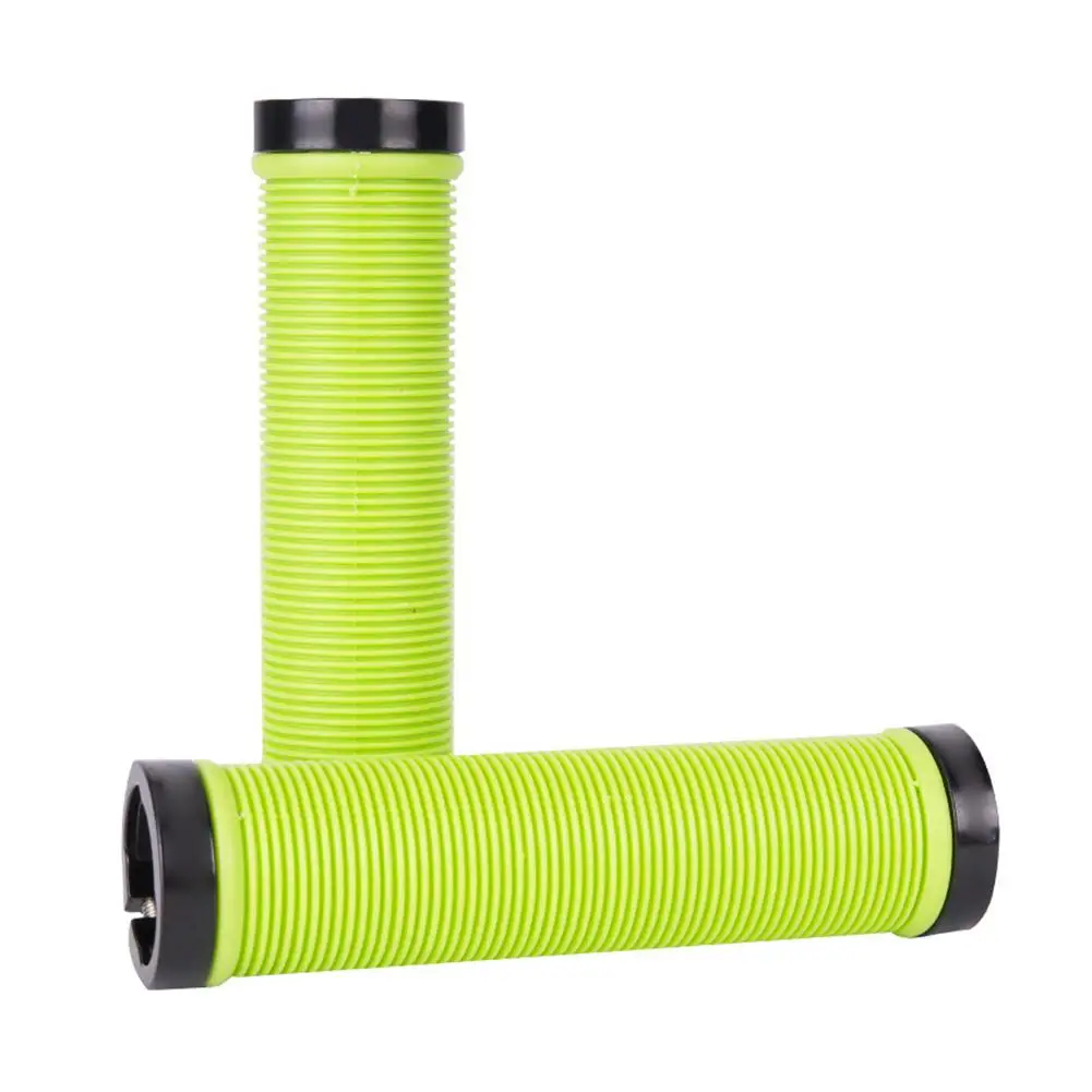 

1 Pair MTB Folding Bike Handlebar Covers Bicycle Lockable Handle Anti Slip Folding Bike Light Single-Sided Lock Sponge Cover