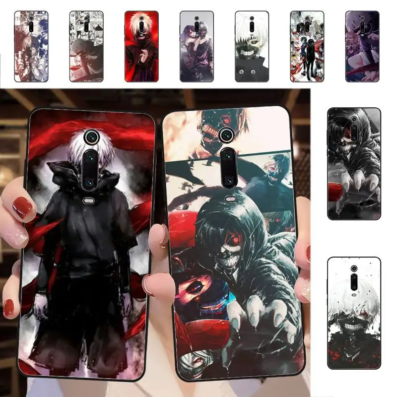 

YNDFCNB Tokyo Ghoul Trendy Anime Kaneki Ken Phone Case for Redmi 5 6 7 8 9 A 5plus K20 4X S2 GO 6 K30 pro