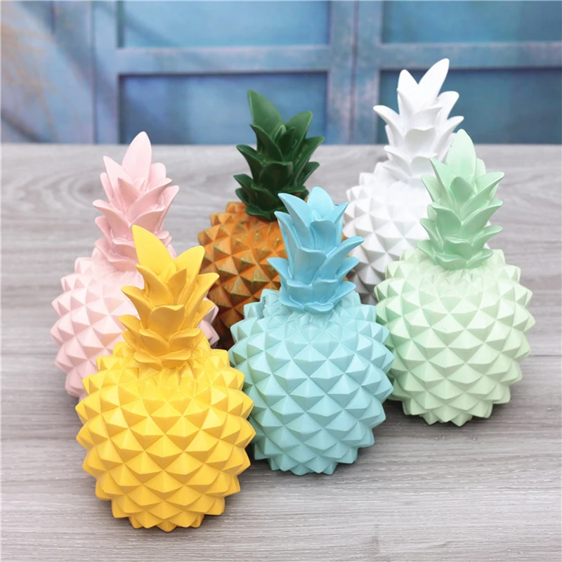 Керамическое желтое Storageamporganization украшение ананас для дома Голубое озеро