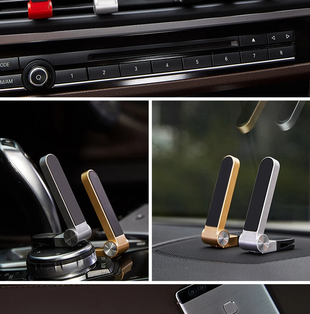 Магнитный держатель для телефона в автомобиле универсальный для iPhone 7 8 Air Outlet Stand GPS навигация для samsung L образный держатель для сотового телефона