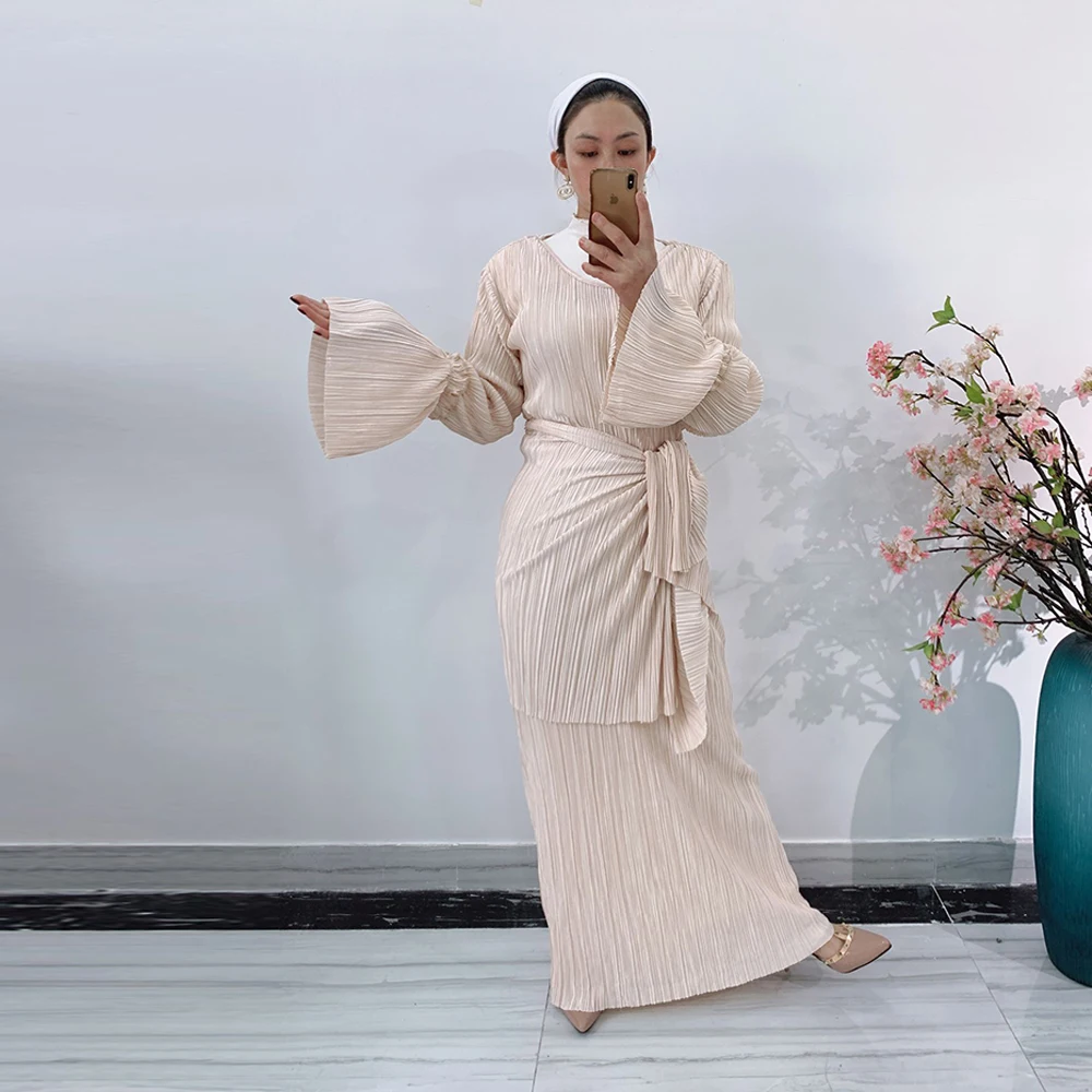 

Ramadan Eid Moubarak Abaya Dubai Turkey Islam Muslim Fashion Hijab Long Dress Abayas For Women Robe Djellaba Femme Musulmane