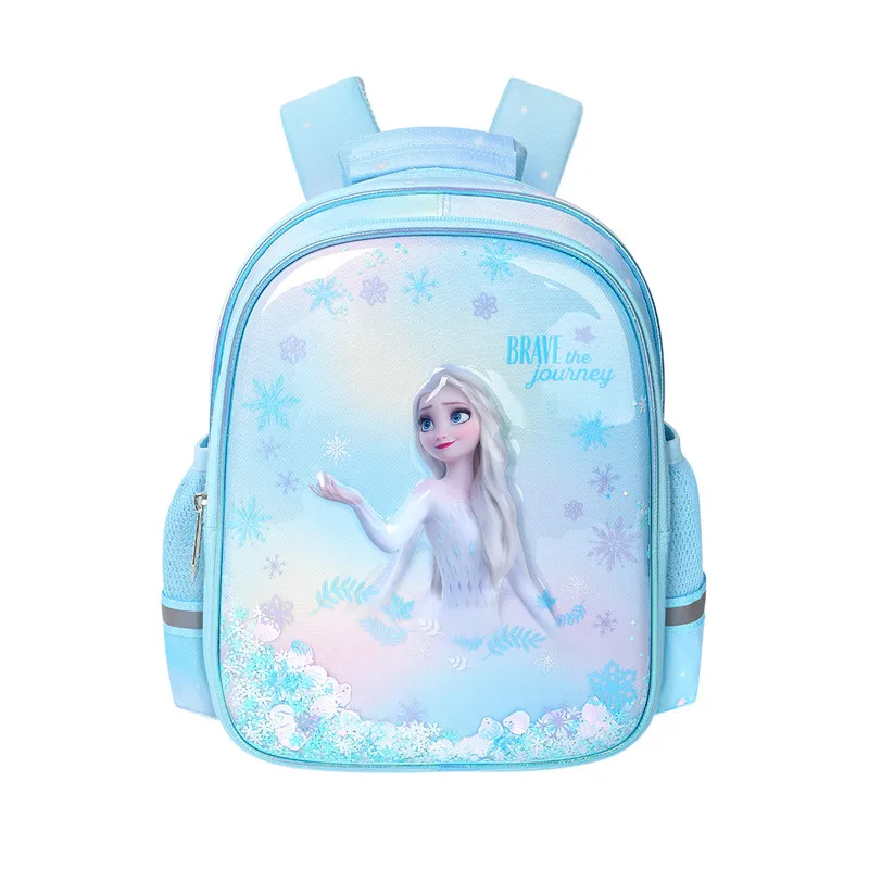 2022 Disney New Frozen II School Bags For Girls Elsa Anna Primary Student Shoulder Orthopedic Backpack Large Capacity Mochilas