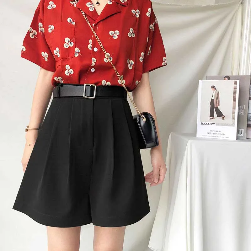 Шорты-бермуды NiceMix женские на молнии повседневные Элегантные Короткие штаны с