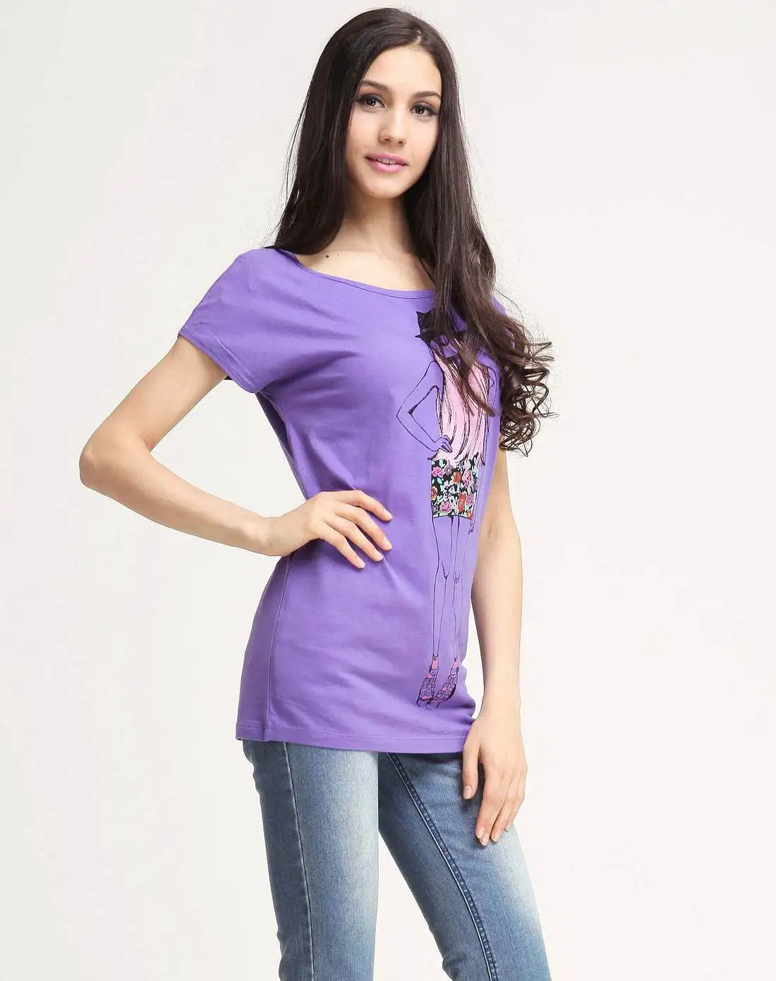 

2020 Summer blue Fashion T Shirt Women Woman Tshirt