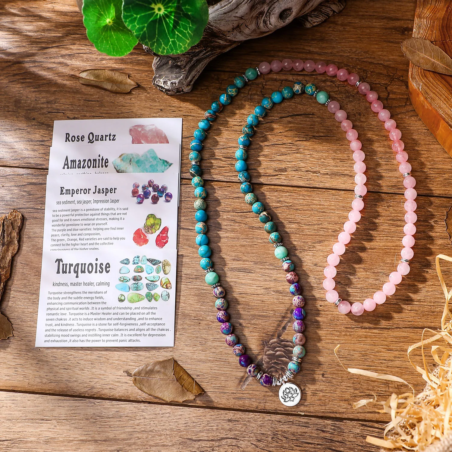 

108 Mala Bracelet Women's Accessories Natural Stone Jewelry Dropshipping