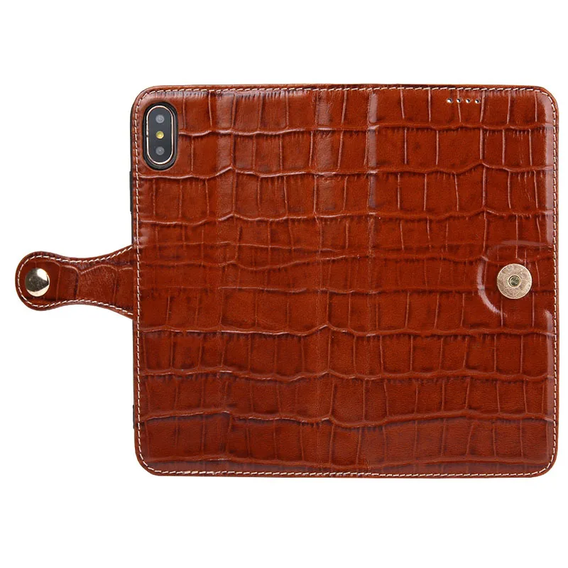 Чехол-книжка из натуральной коровьей кожи для Fphone 7 8 Plus XS MAX 11 12 13 Pro Max | Мобильные