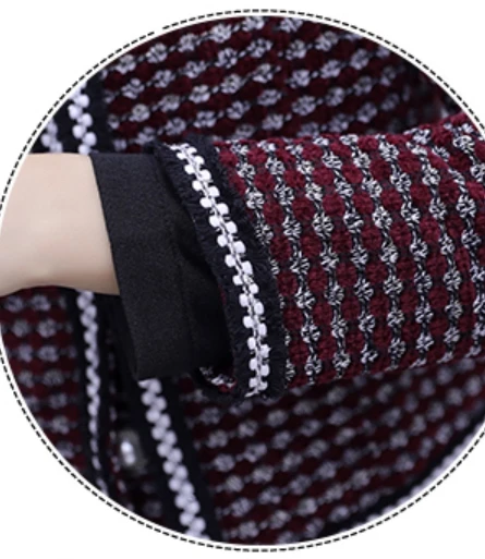 

Woolen 2 Pcs Set Women Skirt Sets Plaid Two Piece Short Set For Women Conjunto Feminino Women's Suit Ensemble Femme Survetement