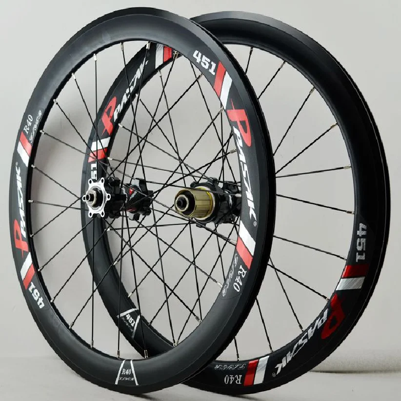 Kaufen Mountainbike MTB 20 Zoll 24H Disc Bremse PASAK Laufradsatz Fahrrad Räder 100/135