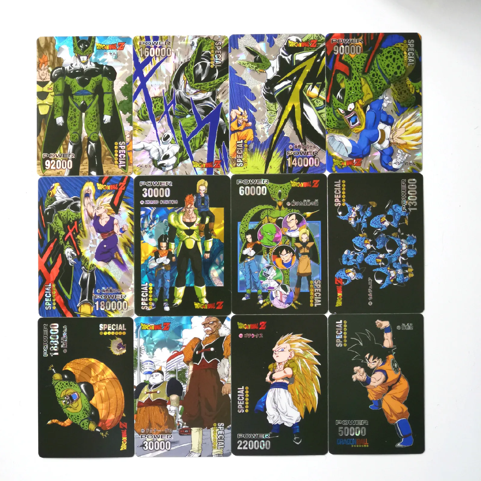 63 шт./компл. супер Dragon Ball Z герои Pasteable карточной ультра инстинкт персонажи Гоку