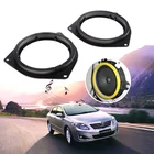 Автомобильный адаптер для аудио стерео динамика, 2 шт., 6,5 дюйма, черное кольцо-держатель, кронштейн, держатель для Toyota серии Universal Horn 7, 9x7, 9x6, 7 дюймов