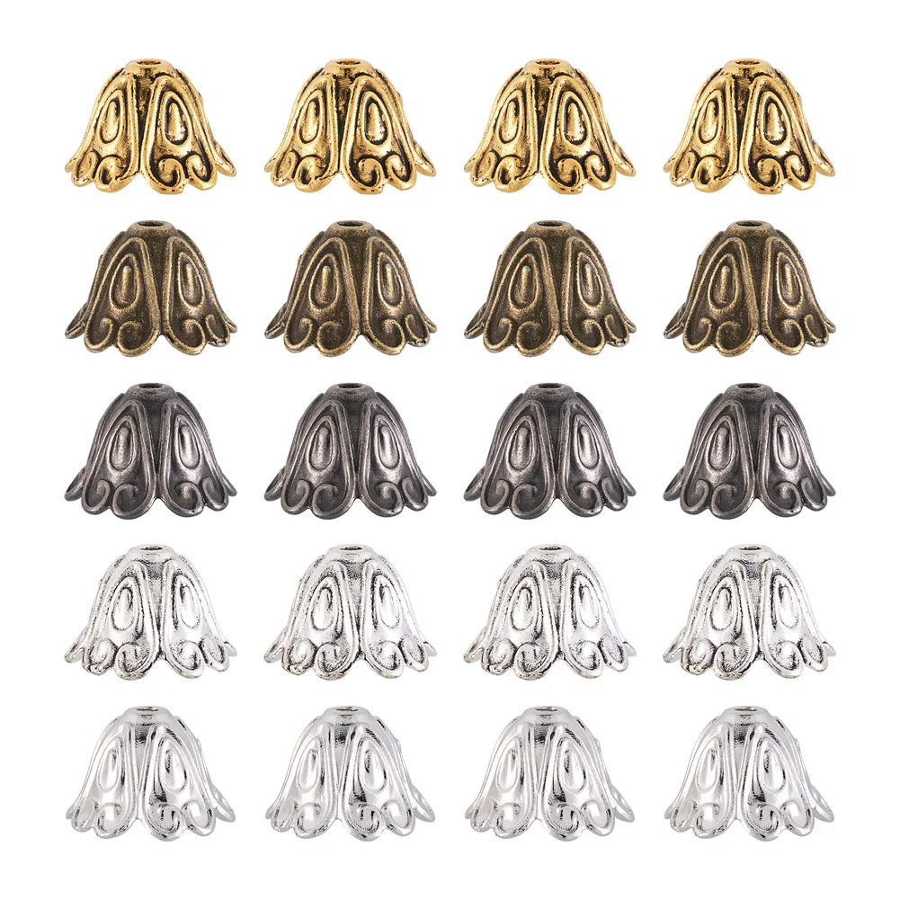 

100 шт., тибетские бусины для рукоделия, 11 х15 мм