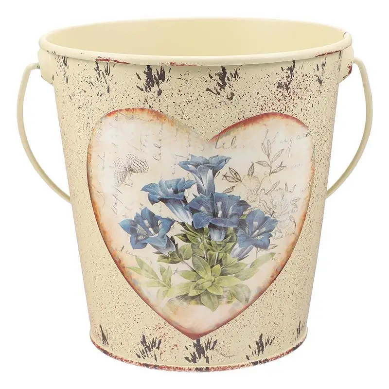 

1 шт., Металлический горшок для растений