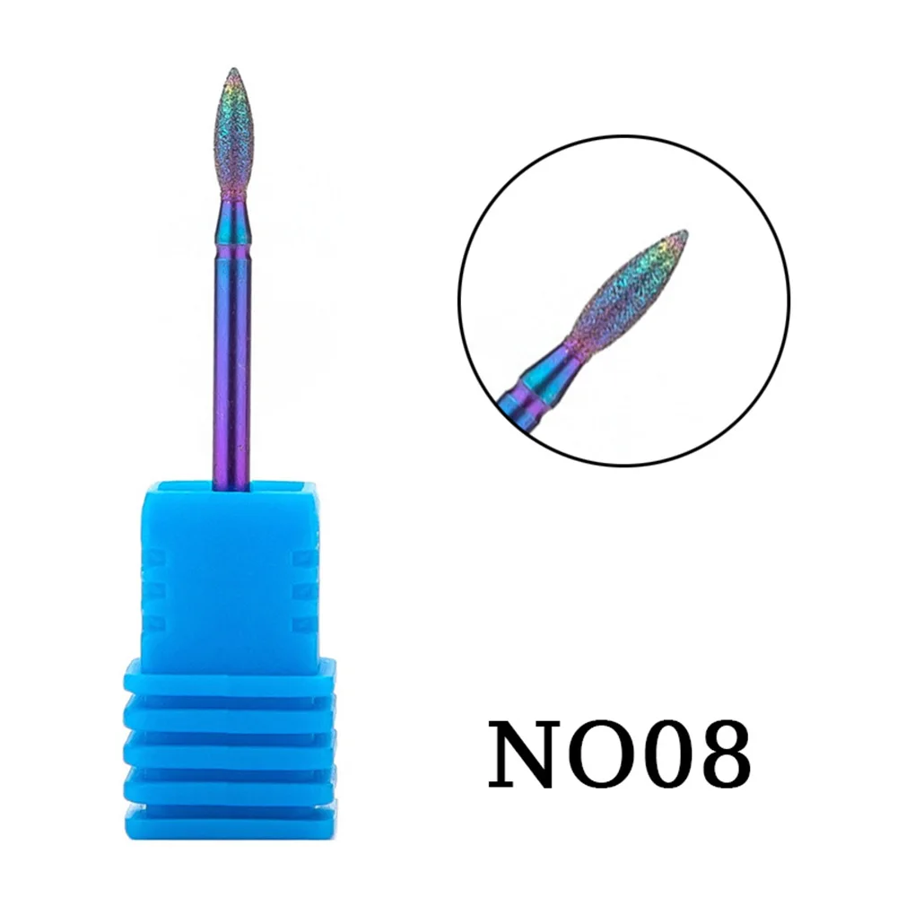 Профессиональный полировальный шлифовальный инструмент для ногтей с цветной