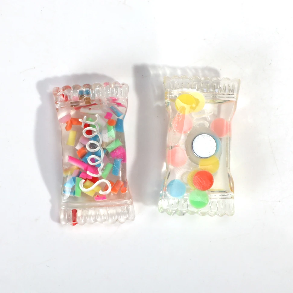 Наклейка на холодильник QIYUE в форме конфет наклейка из смолы Современное